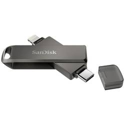 SanDisk iXpand® Luxe USB flash disk 64 GB černá SDIX70N-064G-GN6NN Lightning, USB-C™ (USB 3.1 Gen 1)