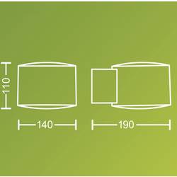 Philips LED Otis 929004141001 venkovní nástěnné LED osvětlení LED LED 4.3 W nerezová ocel
