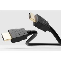Goobay HDMI propojovací kabel Zástrčka HDMI-A 5 m černá 61161 4K UHD HDMI kabel