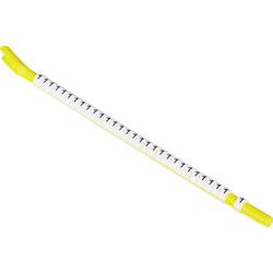 TE Connectivity STD02W-5 označovací klip na kabely Otisk (Kabelový značkovač) 5 Rozsah vnějšího průměru 1 do 1.80 mm 939726-000