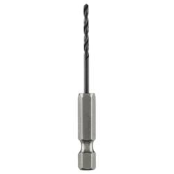 Bosch Accessories 2609255139 HSS kovový spirálový vrták, 2 mm, válcované za tepla, 1/4 (6,3 mm), 1 ks