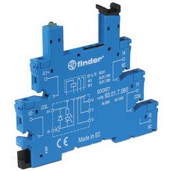 Finder 93.01.0.024 patice pro relé S úchytným třmenem , s LED diodou, S EMV odrušením Vhodné pro sérii relé: Finder řada 34 Finder 34.51.7.024.0010, Finder