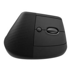 Logitech Lift Vertical Ergonomic Mouse optická ergonomická myš, přenos Bluetooth®, bezdrátový, 6 tlačítko, 4000 dpi, grafitová