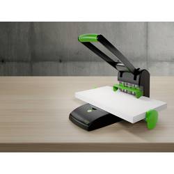 Novus Office 025-0651 bloková děrovačka 60-B2200RENEW černá/zelená max. formát nastavení: DIN A4 200 listů (80 g/m²)