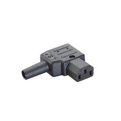 Bachmann 915173 IEC zástrčka C13/C14 černá 1 ks