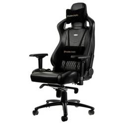 Noblechairs noblechairs EPIC Echtleder Gaming Stuhl - schwarz herní židle