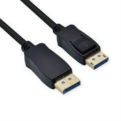 Roline DisplayPort kabel Konektor DisplayPort, Konektor DisplayPort 2.00 m černá 11.04.6002 stíněný Kabel DisplayPort