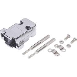 BKL Electronic 10120068 10120068 D-SUB pouzdro Pólů: 9 plast, pokovený 180 ° stříbrná 1 ks
