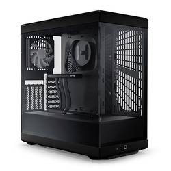 HYTE Hyte Y40 Midi Tower, Tempered Glass - schwarz midi tower PC skříň, herní pouzdro černá