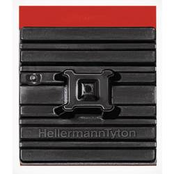 HellermannTyton FMB4APT-I-PA66HS-BK úchytka samolepicí 151-01527 flexibilní podstavec , 4cestný vstup pro provlečení černá 1 ks