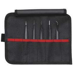 Knipex 92 00 01 ESD Sada univerzálních pinzet, 5dílná, špičatá, jemná, extra tenký, 128 mm
