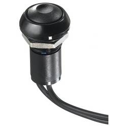 APEM IP Series, IPR1FAD6 tlačítkový spínač, 12 V/DC, 4 A, 1 ks