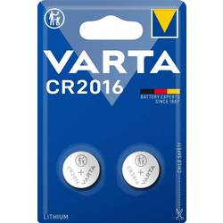 Varta knoflíkový článek CR 2016 3 V 2 ks 87 mAh lithiová LITHIUM Coin CR2016 Bli 2