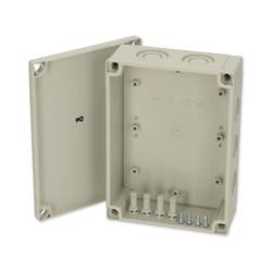 Fibox PCM 150/60 G 6016313 univerzální pouzdro 180 x 130 x 60 x 60 polykarbonát šedobílá (RAL 7035) 1 ks