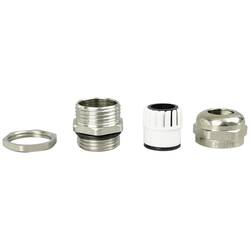 TRU COMPONENTS TC-10302828 kabelová průchodka M18 mosaz (poniklovaná) kov 1 ks