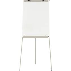 Rocada flipchart 610V19 (š x v) 1800 mm x 850 mm Signální bílá (RAL 9003), ocelová omyvatelný, popisovatelný, výškově nastavitelný, vč. odkládací poličky,