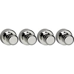 Maul neodymový magnet MAUL (Ø x v) 15 mm x 20 mm kuželka stříbrná 4 ks 6168796