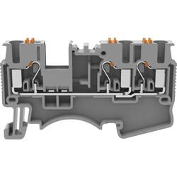 Degson DS2.5-TW-01P-11-00A(H) průchodková svorka pružinové připojení šedá 1 ks