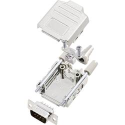 encitech DPPK09-M-DMP-K 6355-0004-21 sada D-SUB kolíkové lišty 180 ° Pólů: 9 pájecí kalíšek 1 sada