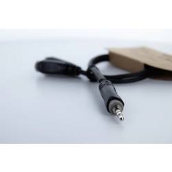 Cordial 14883 jack audio Y adaptér [1x jack zástrčka 3,5 mm - 2x jack zásuvka 3,5 mm] 0.30 m černá PVC plášť, dvoužilové vedení