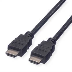 Value HDMI kabel Zástrčka HDMI-A, Zástrčka HDMI-A 3.00 m černá 11.99.5537 stíněný HDMI kabel