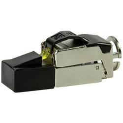 LogiLink MP0081 Montážní konektor pro pole, Cat. 8.1, stíněný, PrimLine MP0081 černá, stříbrná 1 ks