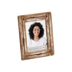 walther+ design YA520W vyměnitelný fotorámeček Formát papíru: 20 x 15 cm hnědá, bílá