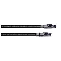 Cordial 15609 RJ45 síťové kabely, propojovací kabely CAT 6A SF/UTP 1.50 m černá krytí PUR 1 ks
