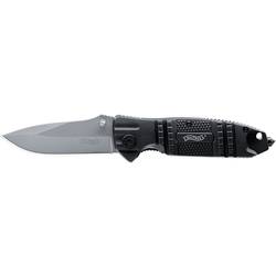 Walther Silver TacKnife STK 5.0717 outdoorový nůž s pouzdrem, se šňůrkou, s klipem černá