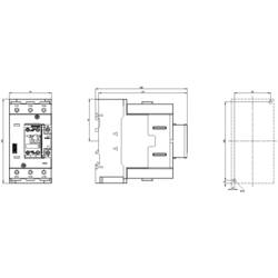 Siemens 3RT2045-1AC10 stykač 3 spínací kontakty 1000 V/AC 1 ks