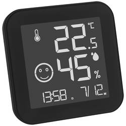 TFA Dostmann BLACK & WHITE teploměr a vlhkoměr černá 30.5054.01