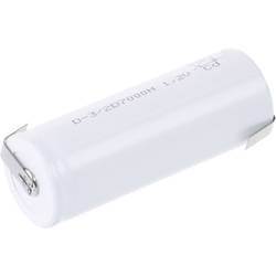 Mexcel D-3/2D7000H speciální akumulátor 3/2 D odolné vůči vysokým teplotám, Flat-Top Ni-Cd 1.2 V 7000 mAh