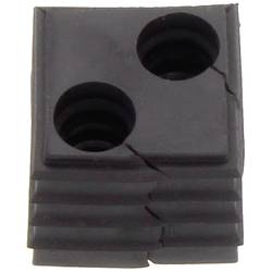 CONTA-CLIP KDS-DE 2X8 BK Těsnící prvek termoplastický elastomer , černá, 10 ks