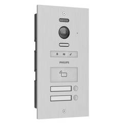 Philips WelcomeHive Pro 2 Wi-Fi domovní video telefon venkovní jednotka, hliník, 531061