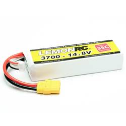 LemonRC 15729 akupack Li-Pol (modelářství), 14.8 V, 3700 mAh, články 4, 35 C, Softcase, XT90