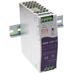 MEAN WELL WDR-120-24 síťový zdroj na DIN lištu 24 V/DC 5 A 120 W Počet výstupů:1 x Obsah 1 ks