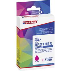 Edding Ink náhradní Brother LC-123M kompatibilní purppurová EDD-447 18-447-01