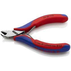Knipex Knipex-Werk 64 42 115 SB pro elektroniku a jemnou mechaniku čelní štípací kleště s fazetou 115 mm