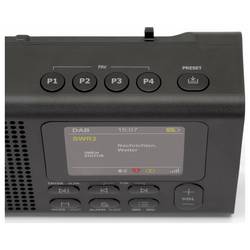 Dynavox DBT200 208053 kapesní rádio, DAB+, FM, Bluetooth, DAB+, černá