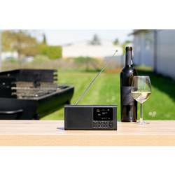 Dynavox DBT200 208053 kapesní rádio, DAB+, FM, Bluetooth, DAB+, černá