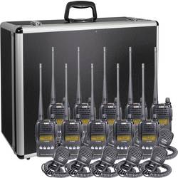 Alinco Team-Set DJ-A-446 EMS-76 150108 PMR radiostanice sada 10 ks