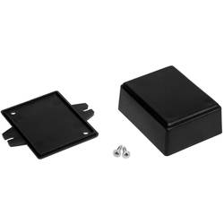 TRU COMPONENTS TC-7910920 Přírubové pouzdro 65 x 49 x 28 ABS černá 1 ks