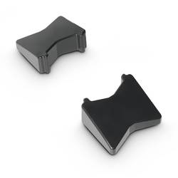 DEFENDER by Adam Hall spojovací kolíky 85304 termoplastický polyuretan (TPU) černá Kanálů: 5 125 mm Množství: 2 ks