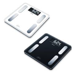 Beurer BF 400 Signature Line váha s diagnostikou tělesných parametrů digitální Max. váživost=200 kg černá