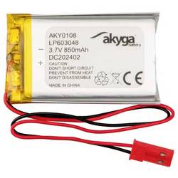 Akyga LP603048 Akupack x Speciální akumulátor Li-Pol 3.7 V 850 mAh