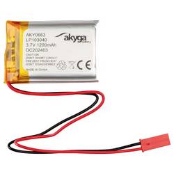 Akyga LP103040 Akupack x Speciální akumulátor Li-Pol 3.7 V 1200 mAh