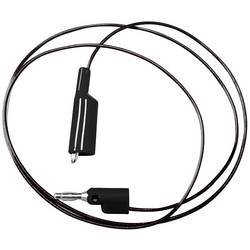 Mueller Electric BU-2030-A-96-0 měřicí kabel banánková zástrčka 4 mm krokosvorky 2.4 m černá 1 ks