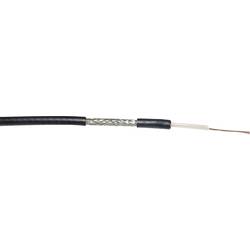 VOKA Kabelwerk RG174 A/U, 304660-87-100 koaxiální kabel, vnější Ø: 2.67 mm, 50 Ω, černá, 100 m