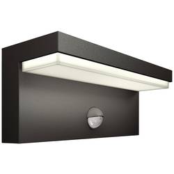Philips LED Bustan 8720169257412 venkovní nástěnné LED osvětlení s PIR detektorem LED 3.8 W antracitová