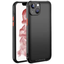 Vivanco Frosted zadní kryt na mobil Apple iPhone 14 Plus transparentní, černá